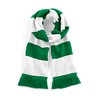 Scarf - B479:Kelly Green, 100% acrylic, White, One Size